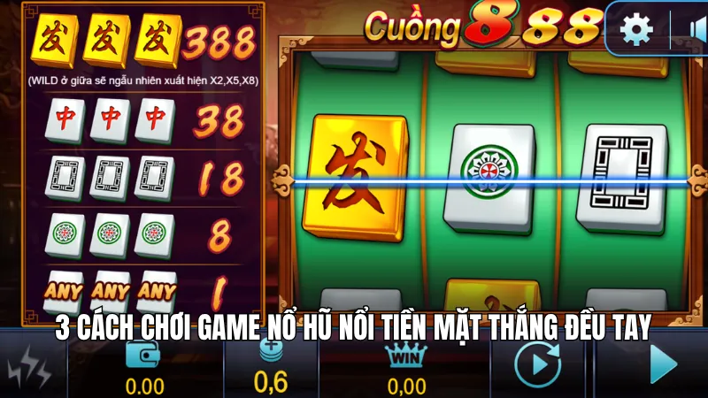 Hướng Dẫn Chơi Game Nổ Hũ Nổi Tiền Mặt Tại KG88 Siêu Dễ 3 3 cách chơi game nổ hũ nổi tiền mặt thắng đều tay