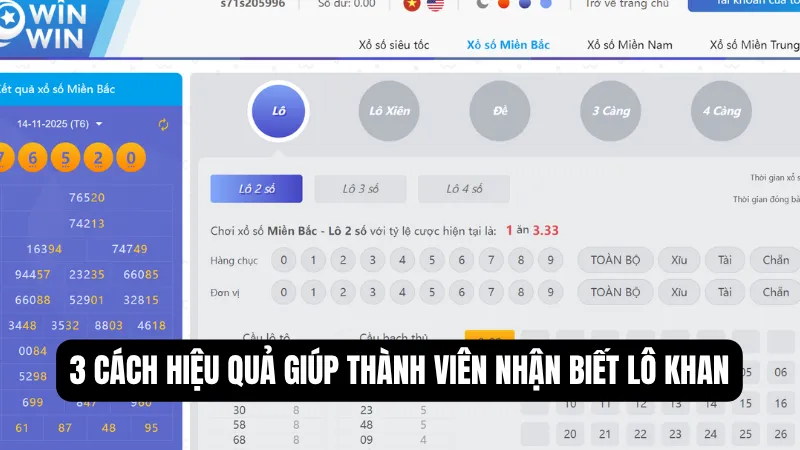 Lô Khan Là Gì? 3 Cách Nhận Biết Từ Chuyên Gia Của KG88 3 3 cách hiệu quả giúp thành viên nhận biết lô khan