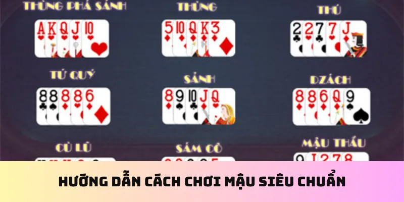 Cách Chơi Mậu Binh Chuẩn Xác Cho Mọi Tân Thủ 1 Hướng dẫn cách chơi mậu siêu chuẩn