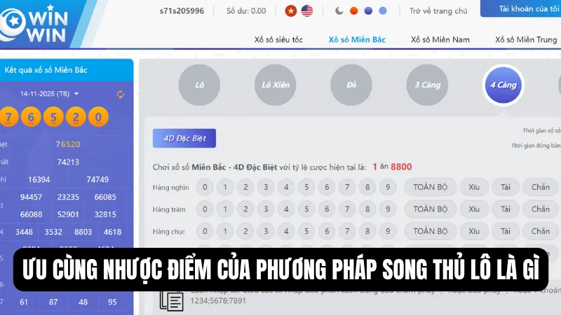 Song Thủ Lô Là Gì? 3 Bí Kíp Chơi Tại KG88 Cực Chuẩn 2 Ưu cùng nhược điểm của phương pháp song thủ lô là gì